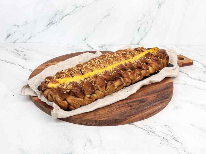 Kanellängd med hasselnötter