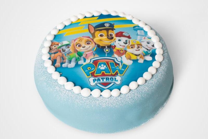 Paw Patrol-tårta